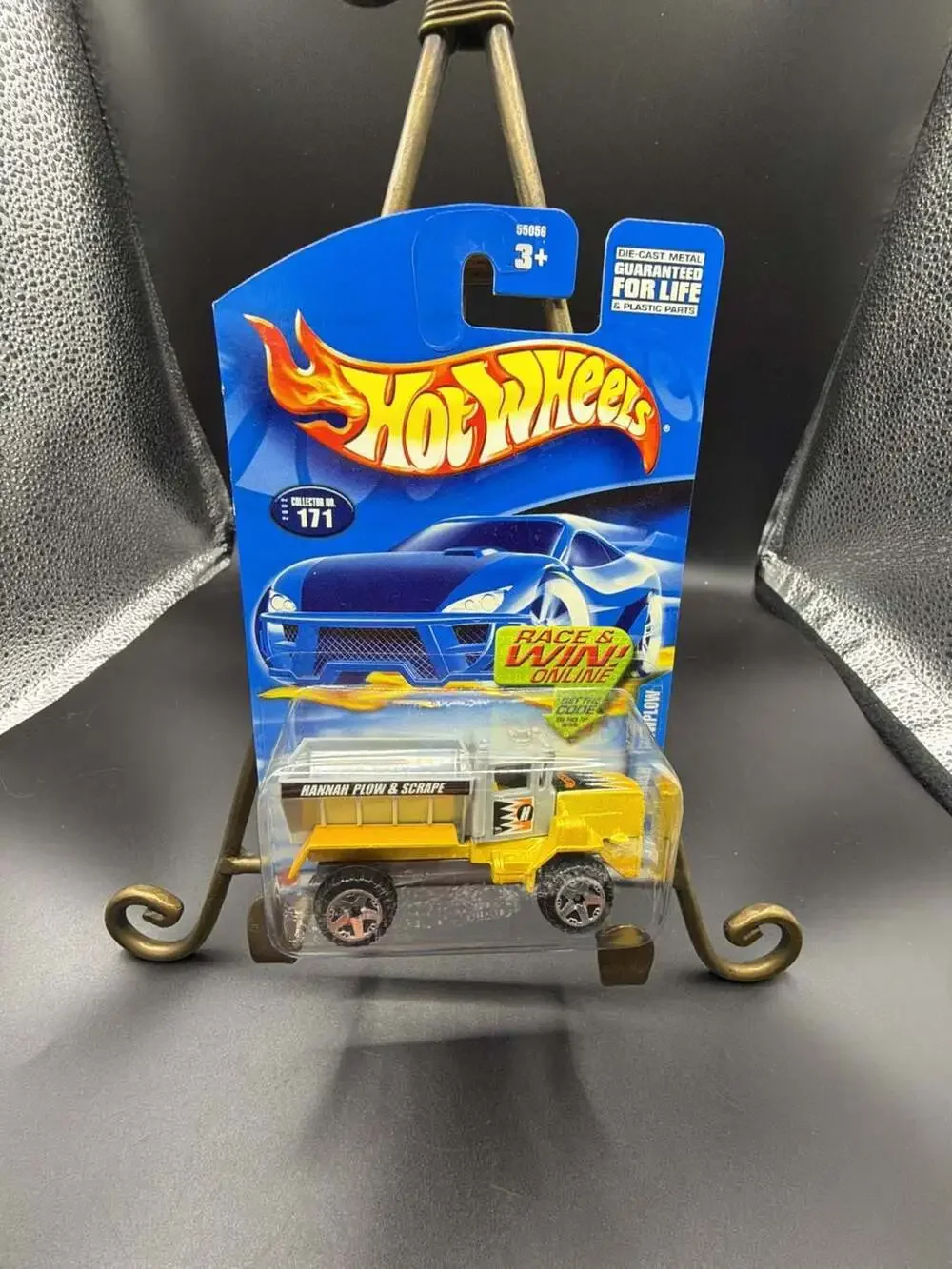 2002 Hot Wheels Collector #171 Oshkosh Snowplow Truck